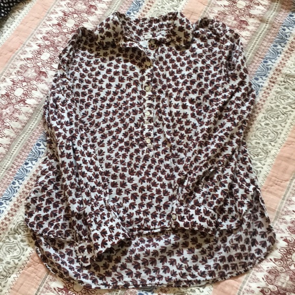 Ann Taylor Loft popover top - Picture 2 of 3
